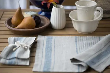 Striped Placemats | Pure Eco Linen - Image 12