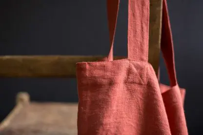 Tote Bag | Pure Eco Linen | Plain - Image 6