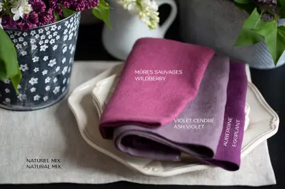 Napkins and Placemats | Purple and Violet - Image 9