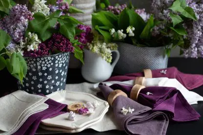 Napkins and Placemats | Purple and Violet - Image 10