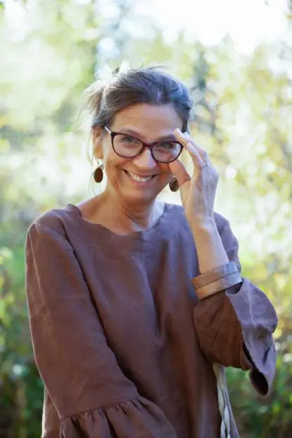 Boucles d'oreille de bois exotique et indigène - Image 5